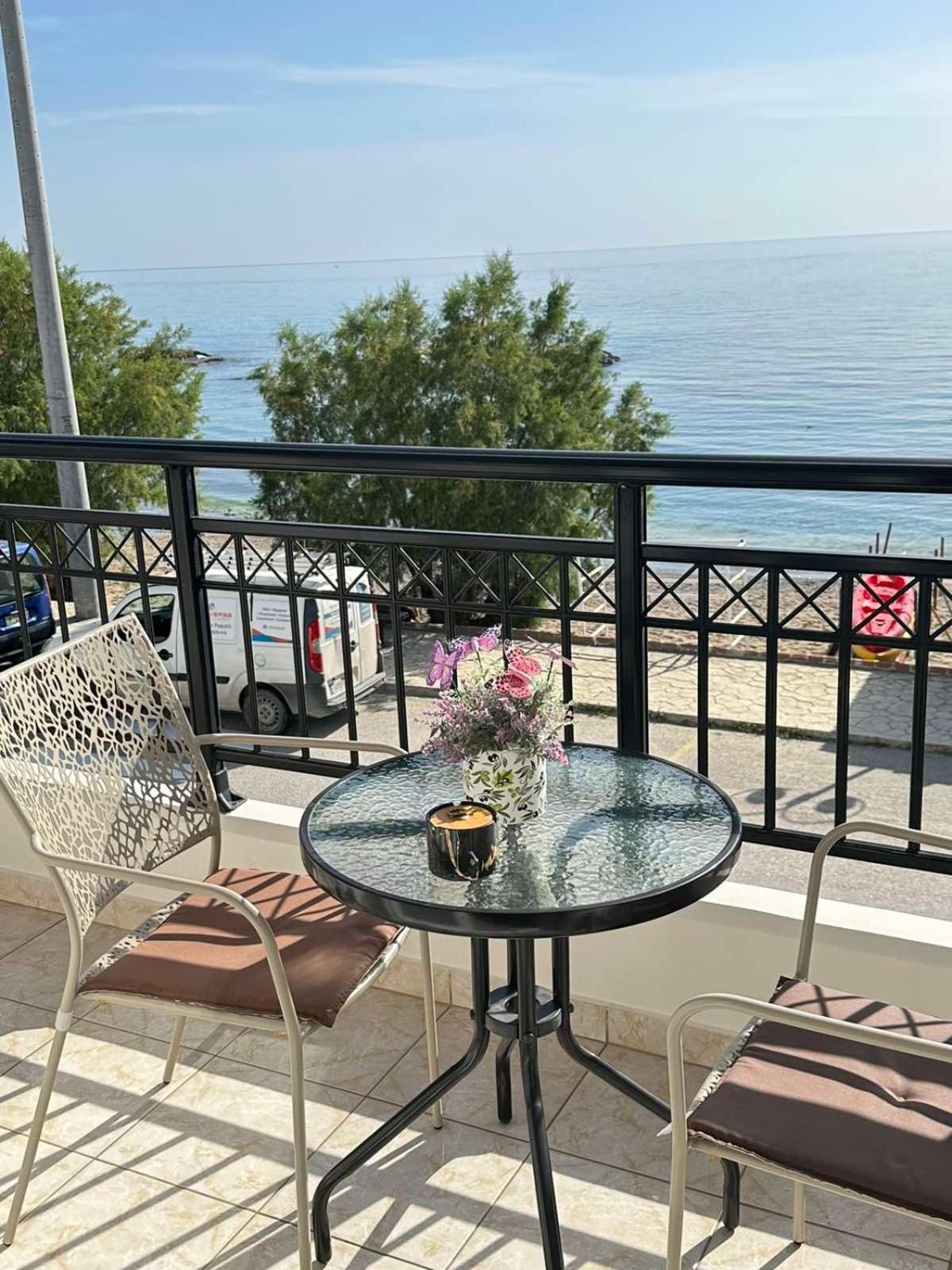 Orfeas Sea View House Apartment Archangelos  Bagian luar foto